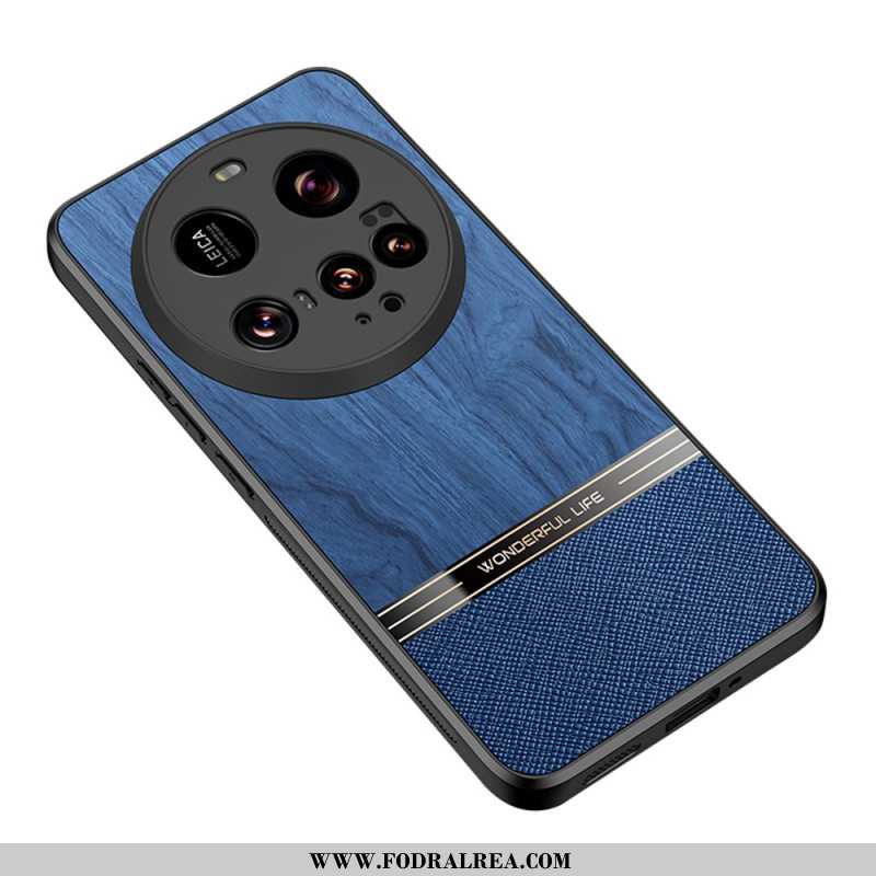 Skal För Xiaomi 15 Ultra Trästruktur