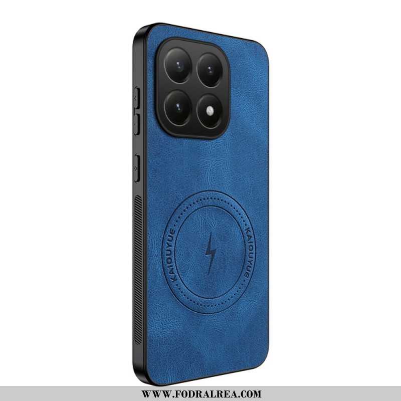 Skal För Xiaomi 15t Magsafe Lädereffekt