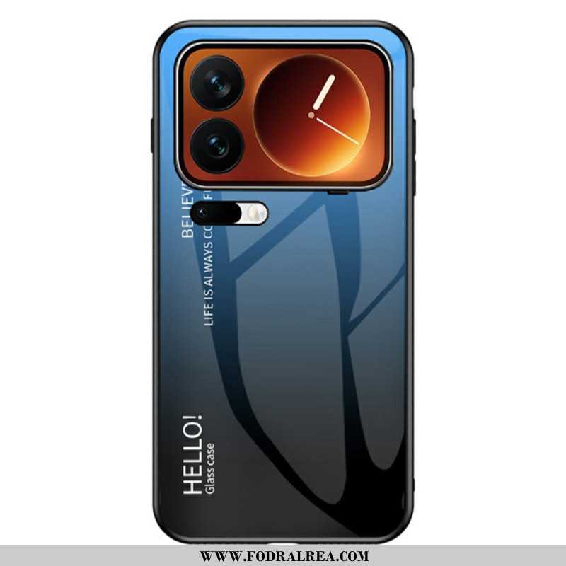 Skal För Xiaomi 17 Pro Max Hello I Härdat Glas