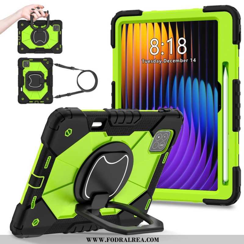 Skal För Xiaomi Pad 7 / 7 Pro Förstärkt Skydd Med Ringhållare