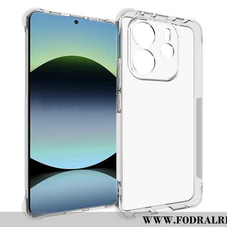 Skal För Xiaomi Redmi Note 14 4g Förstärkt Transparent