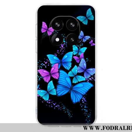 Skal För Xiaomi Redmi Note 14 Pro Plus 5g Färgglada Fjärilar