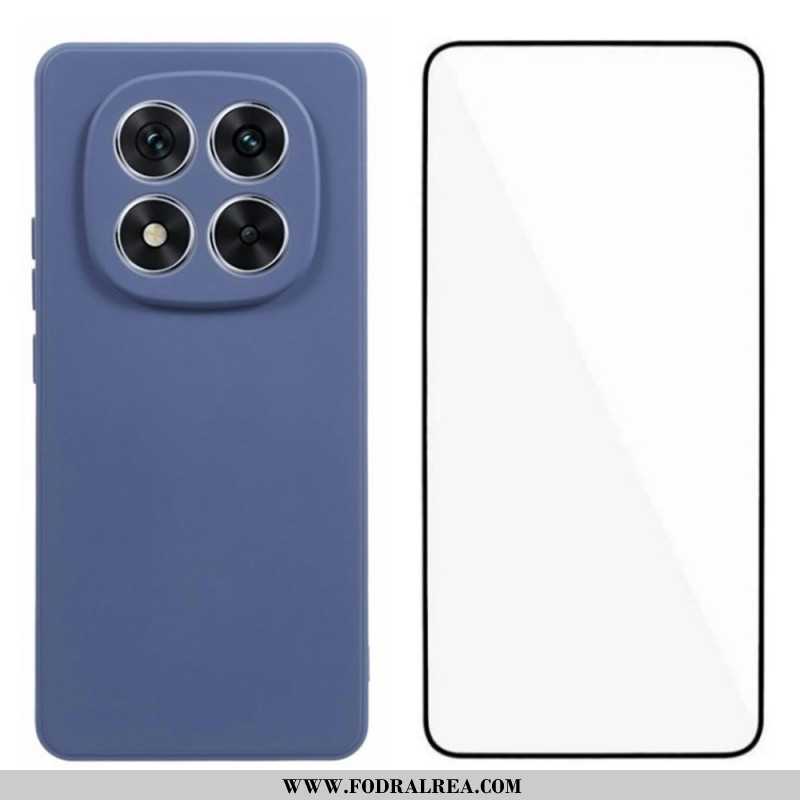 Skal För Xiaomi Redmi Note 14 Pro Plus 5g Silikon Med Skärmskydd