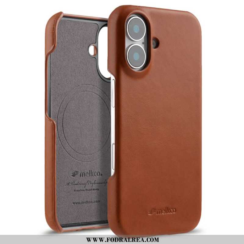 Skal För iPhone 17 Magsafe-kompatibel Vaxad Läder