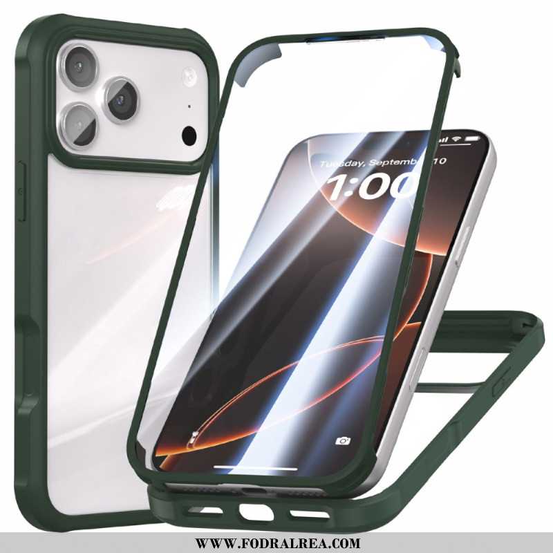 Skal För iPhone 17 Pro Max Dubbelsidigt Genomskinligt Skal