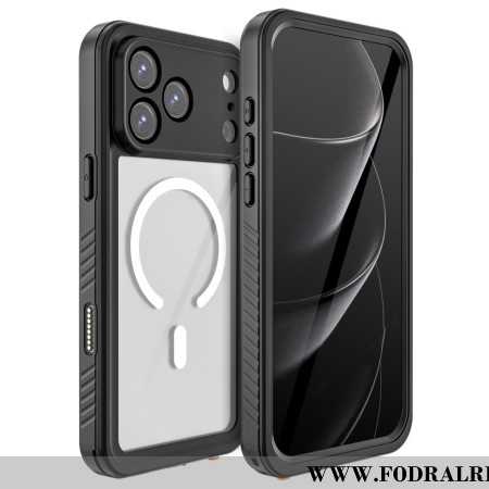 Skal För iPhone 17 Pro Max Transparent Magsafe-kompatibel Vattentät Ip68