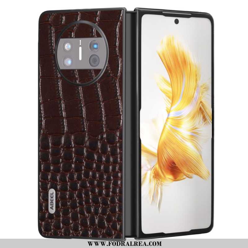 Skal Huawei Mate X3 Äkta Krokodilliknande Abeel