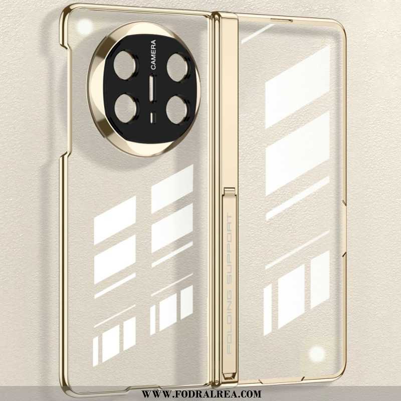 Skal Huawei Mate X6 Transparent Med Gångjärn Och Härdat Glas