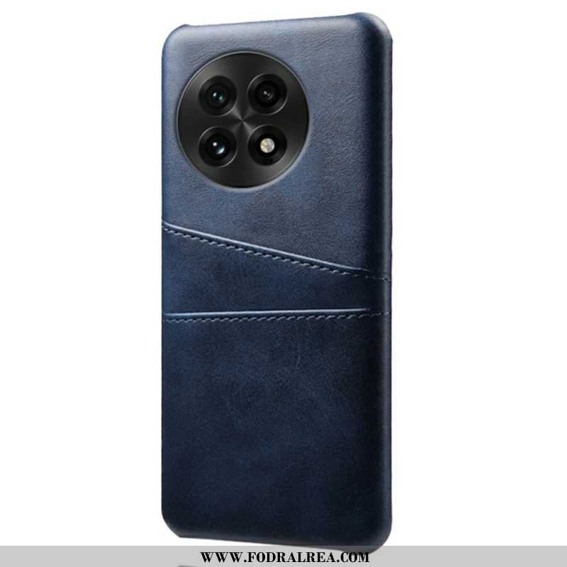 Skal Oneplus 13 Korthållare Med Lädereffekt