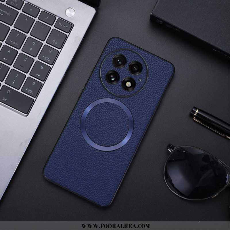 Skal Oneplus 13 Texturerat Konstläder Kompatibel Med Magsafe