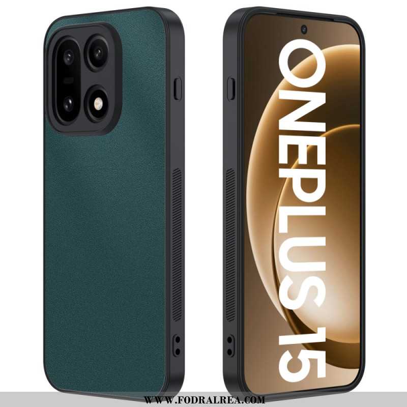 Skal Oneplus 15 Konstläder