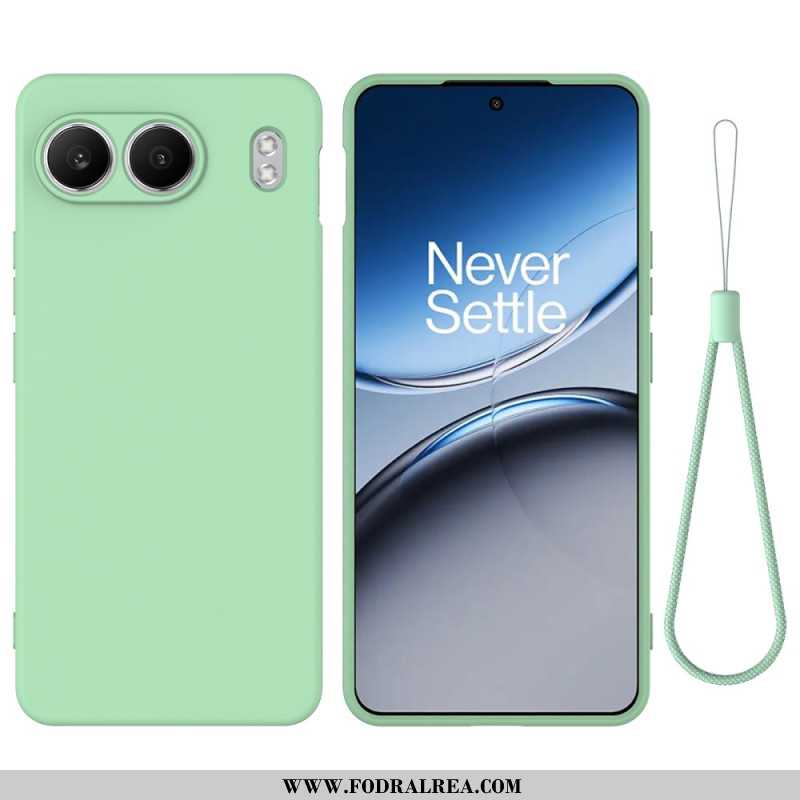 Skal Oneplus Nord 4 Flytande Silikon Med Rem