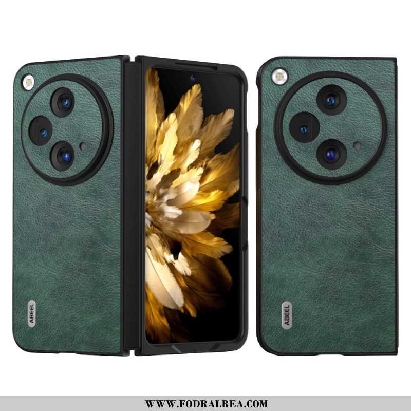 Skal Oppo Find N3 Abeel Lychee Lädereffekt