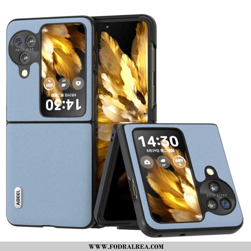 Skal Oppo Find N3 Flip Abeel Textured Leather Style
