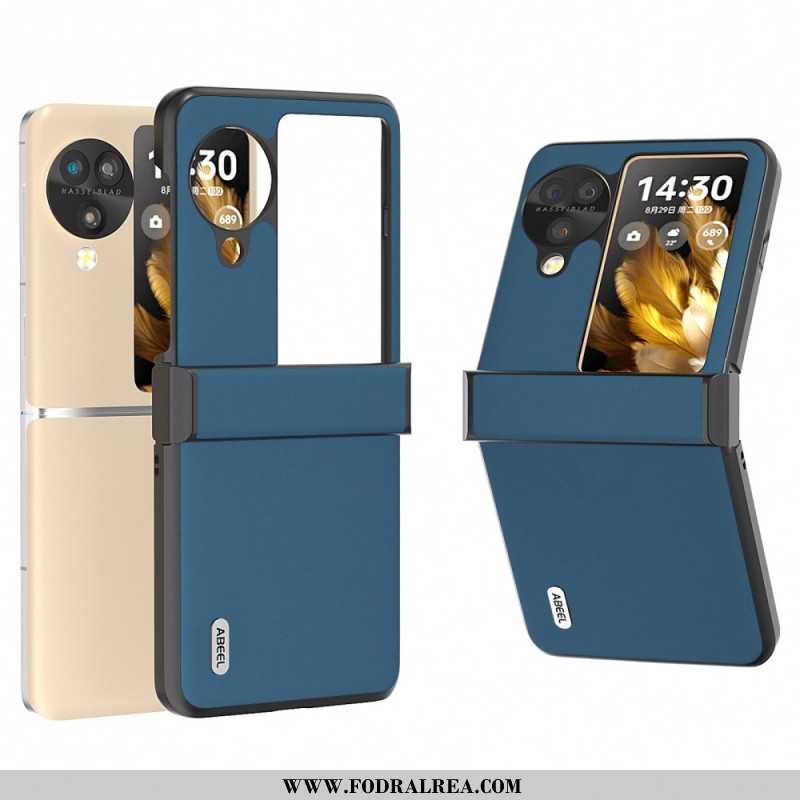 Skal Oppo Find N3 Flip Äkta Abeel Läder