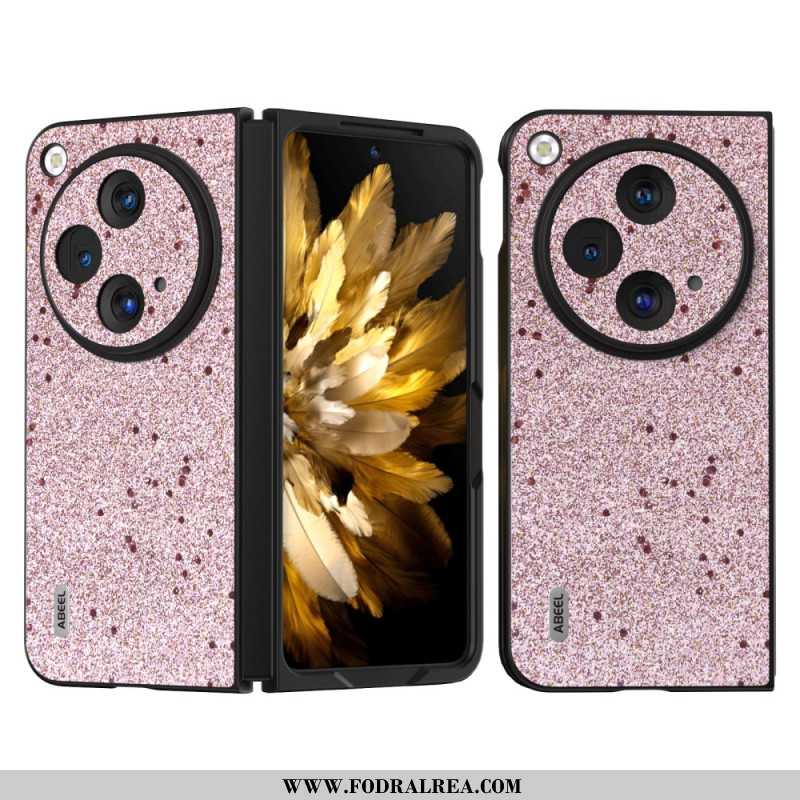 Skal Oppo Find N3 Telefonfodral Abeel Glitter Konstläder