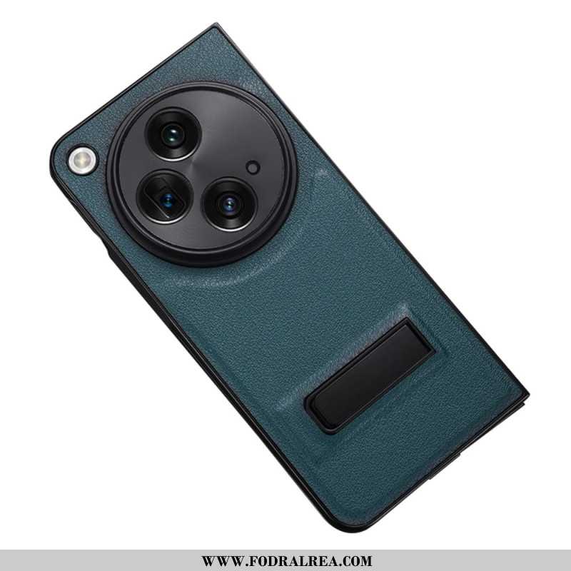 Skal Oppo Find N3 Telefonfodral Konstläder Med Stativ