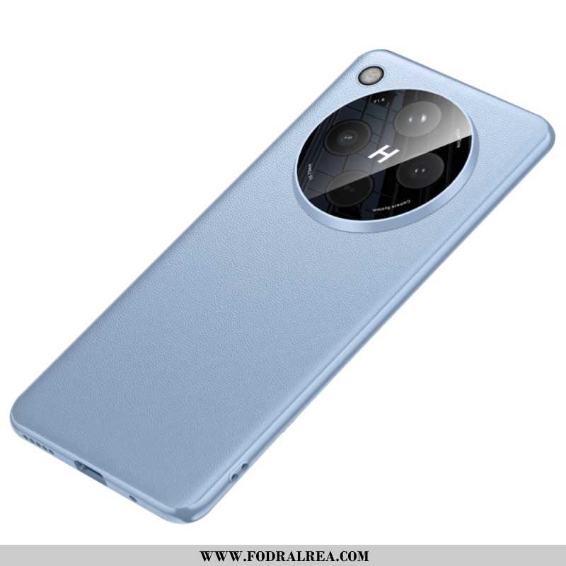 Skal Oppo Find X8 Smal Lädereffekt