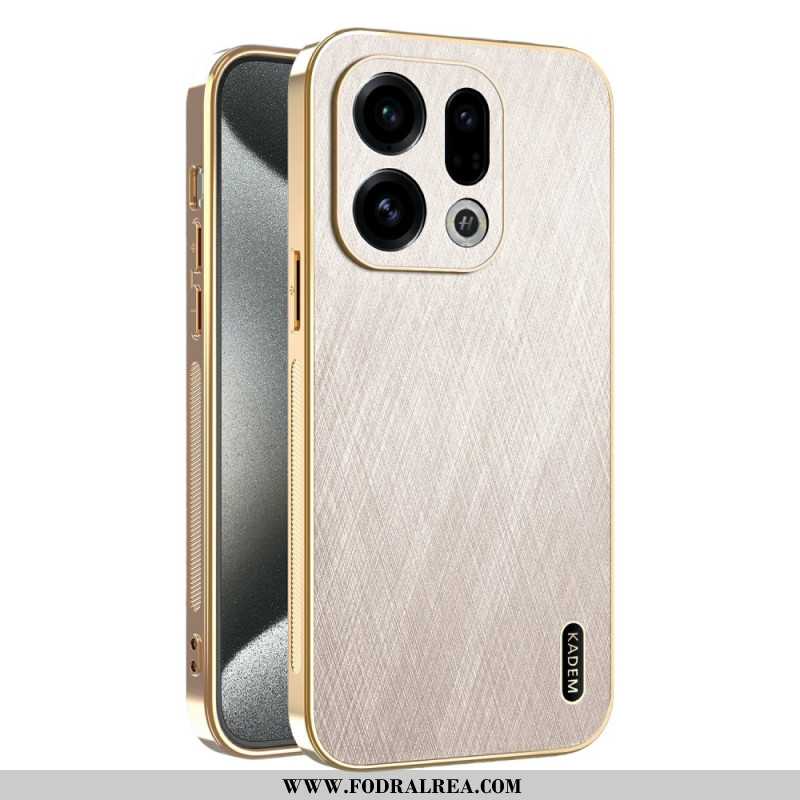 Skal Oppo Find X9 5g Kadem Lädereffekt