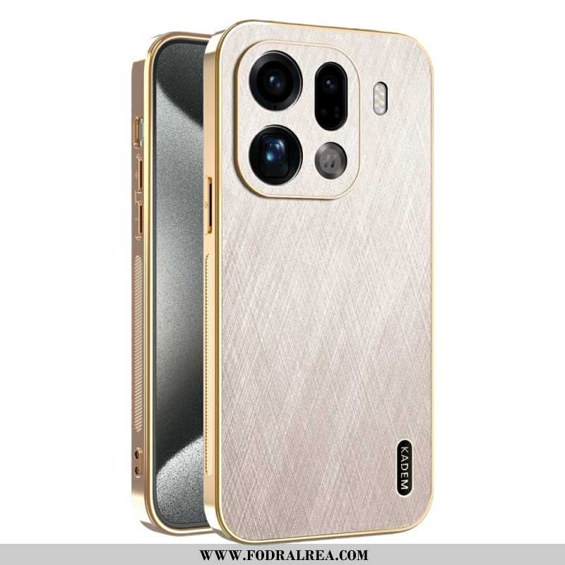 Skal Oppo Find X9 Pro 5g Kadem Lädereffekt