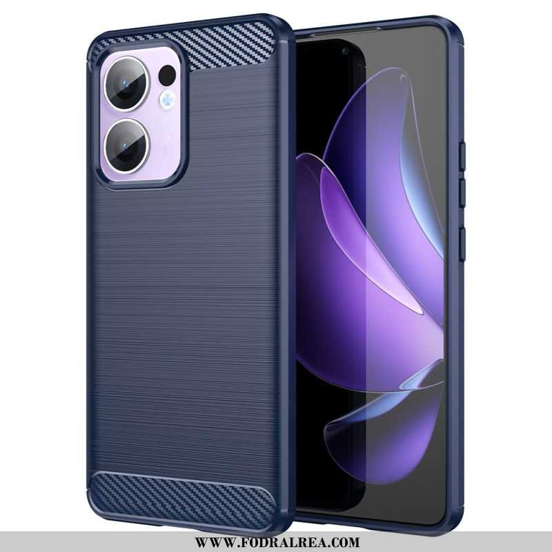 Skal Oppo Reno 13f 4g / 5g / 13 Fs 5g Telefonfodral Borstad Kolfiber