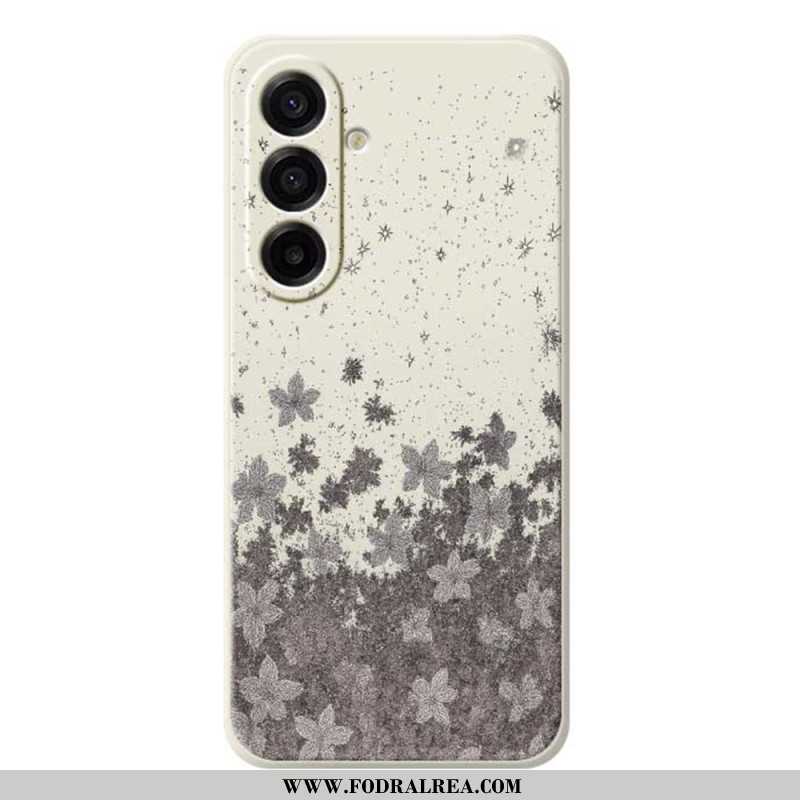 Skal Samsung Galaxy A17 4g / 5g Grå Blommig