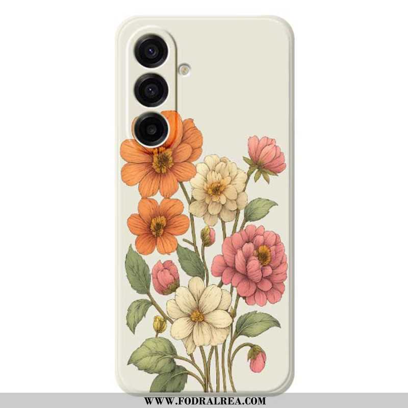 Skal Samsung Galaxy A17 4g / 5g Telefonfodral Blommönster