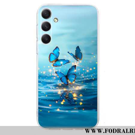 Skal Samsung Galaxy A17 4g / 5g Telefonfodral Tre Fjärilar