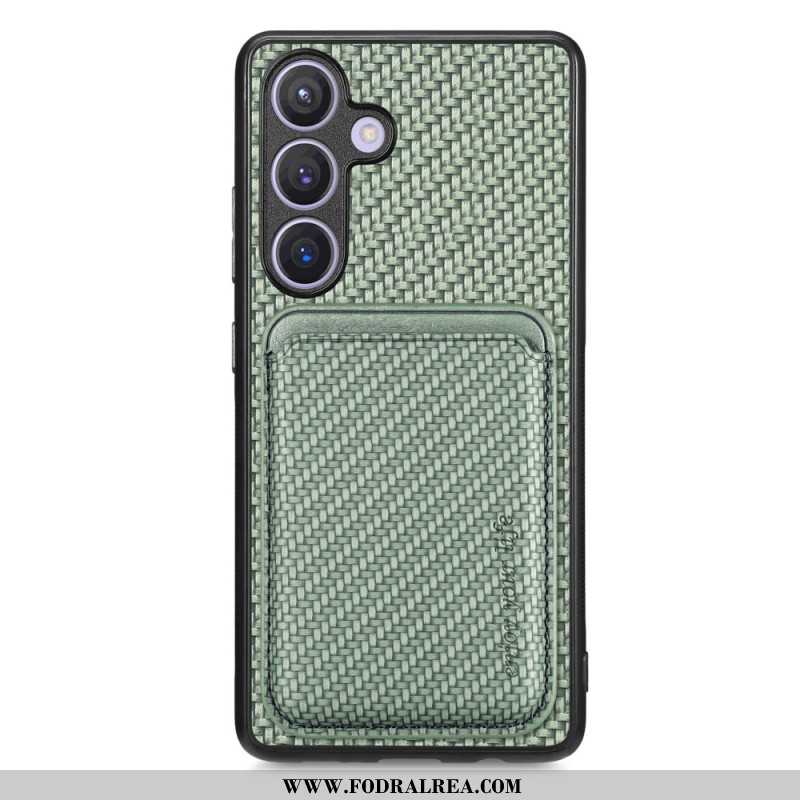 Skal Samsung Galaxy S25 5g Avtagbar Magnetisk Korthållare