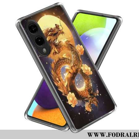 Skal Samsung Galaxy S25 5g Edge Gyllene Drake