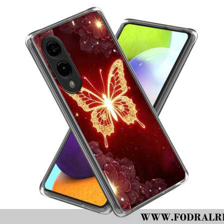 Skal Samsung Galaxy S25 5g Edge Gyllene Fjäril