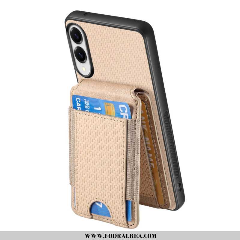 Skal Samsung Galaxy S25 5g Edge Premium Korthållare Och Stativ I Kolfiber