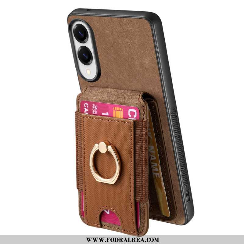 Skal Samsung Galaxy S25 5g Edge Telefonfodral Avtagbar Korthållare Och Stativ