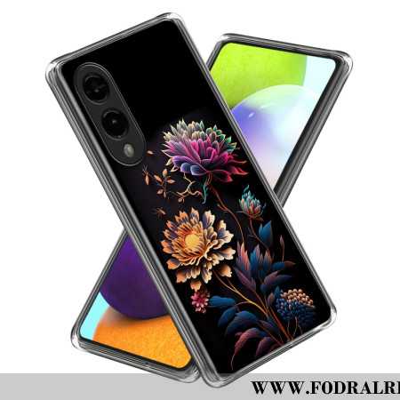 Skal Samsung Galaxy S25 5g Edge Telefonfodral Färgglada Blommor