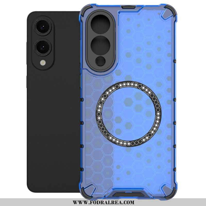 Skal Samsung Galaxy S25 5g Edge Telefonfodral Kompatibel Med Magsafe Honeycomb