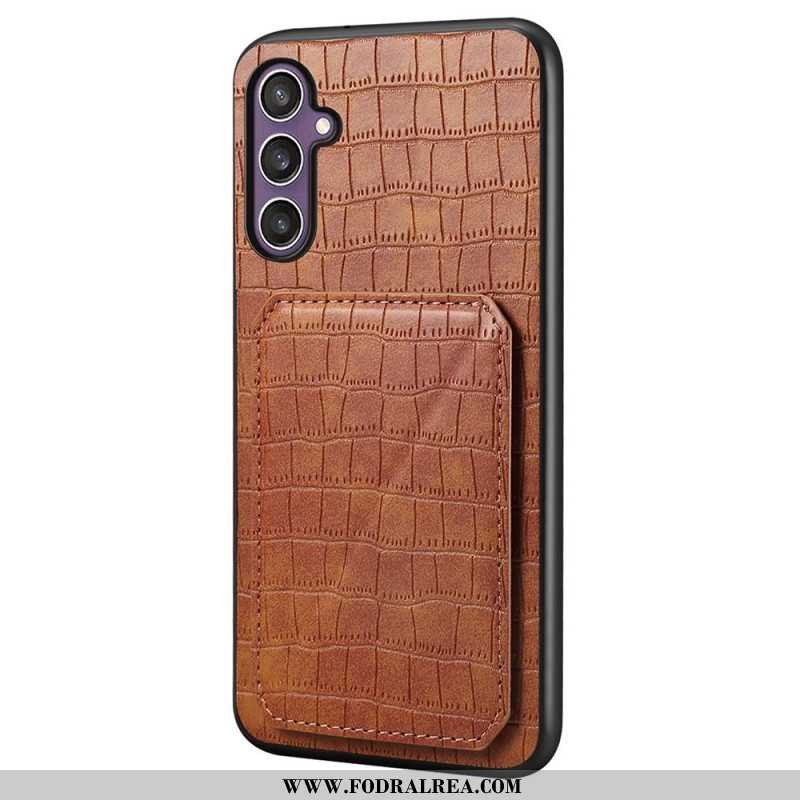 Skal Samsung Galaxy S25 5g Korthållare Med Krokodilstruktur