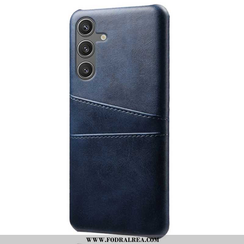 Skal Samsung Galaxy S25 5g Korthållare Med Lädereffekt