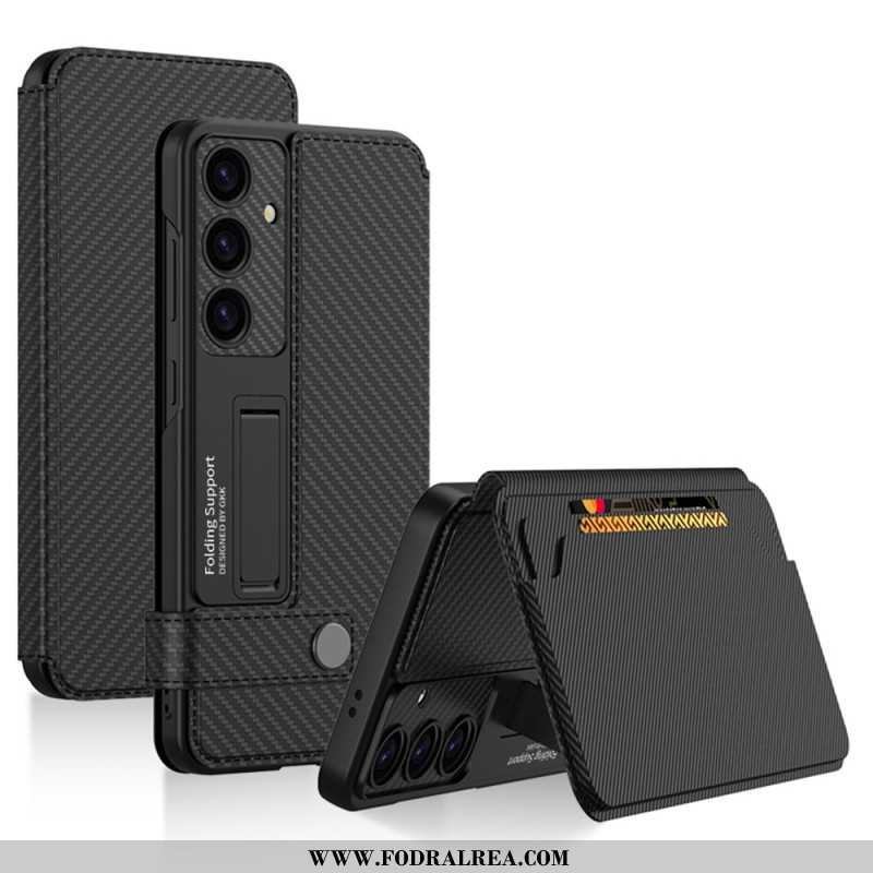 Skal Samsung Galaxy S25 5g Premium Korthållare Och Stativ