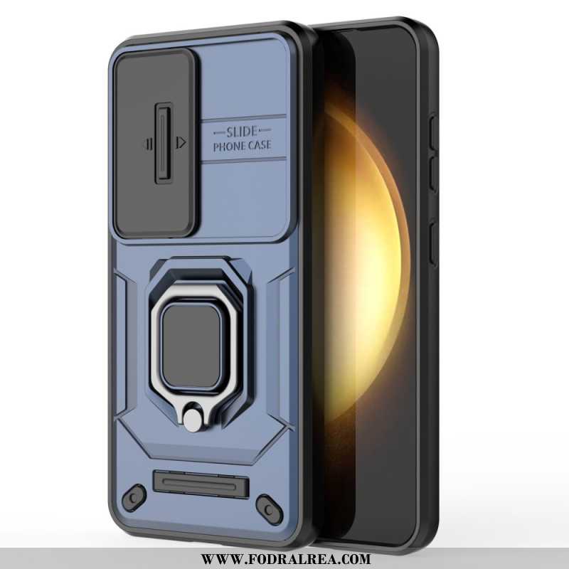 Skal Samsung Galaxy S25 5g Slitstarkt Ringfodral Med Kameraskydd
