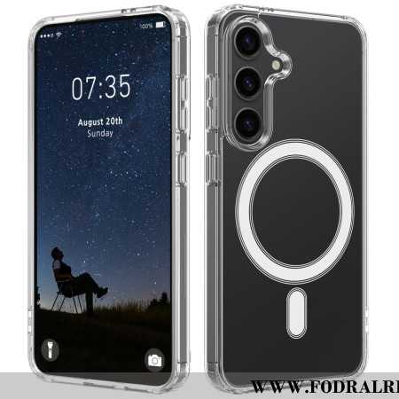 Skal Samsung Galaxy S25 5g Telefonfodral Genomskinlig Magsafe-kompatibel