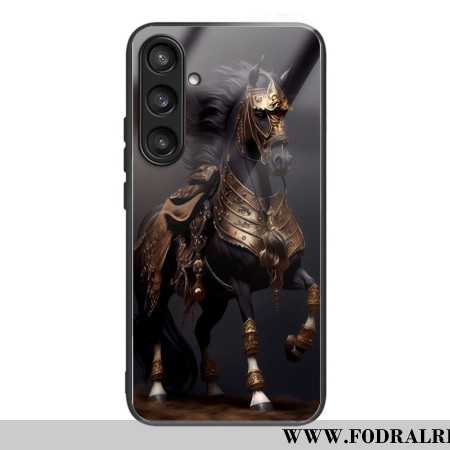 Skal Samsung Galaxy S25 5g Telefonfodral Häst I Härdat Glas