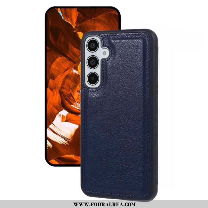 Skal Samsung Galaxy S25 5g Telefonfodral Kalvskinnsstruktur