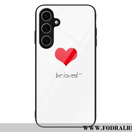 Skal Samsung Galaxy S25 5g Telefonfodral Älskat Härdat Glas