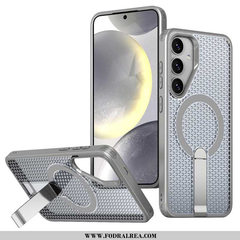 Skal Samsung Galaxy S25 Fe Magsafe Med Texturerad Designhållare