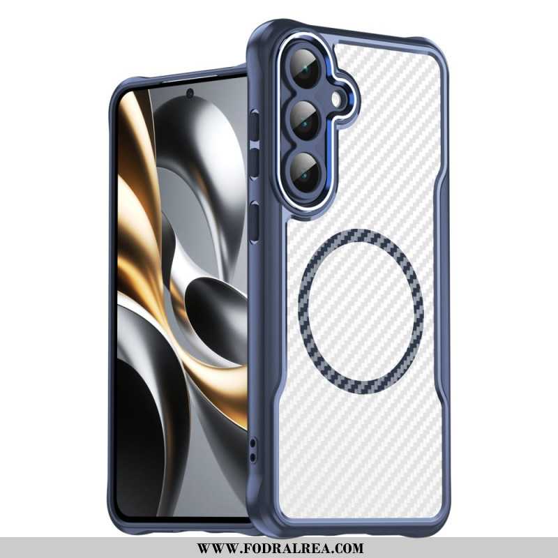 Skal Samsung Galaxy S25 Fe Magsafe-kompatibel Kolfibertextur