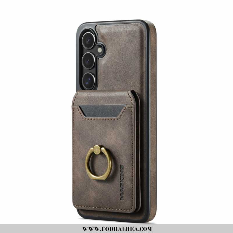 Skal Samsung Galaxy S25 Fe Telefonfodral Avtagbar Magnetisk Korthållare