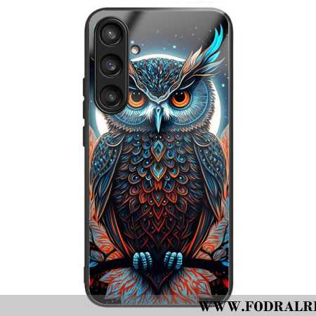 Skal Samsung Galaxy S25 Plus 5g Färgad Uggla I Härdat Glas