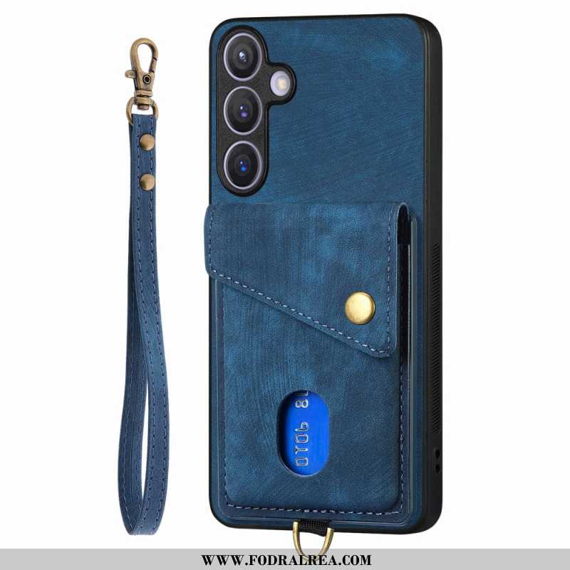 Skal Samsung Galaxy S25 Plus 5g Multifunktionell Mocka Effekt