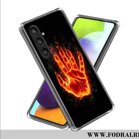 Skal Samsung Galaxy S25 Plus 5g Telefonfodral Brinnande Hand