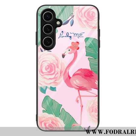 Skal Samsung Galaxy S25 Plus 5g Telefonfodral Flamingo I Härdat Glas